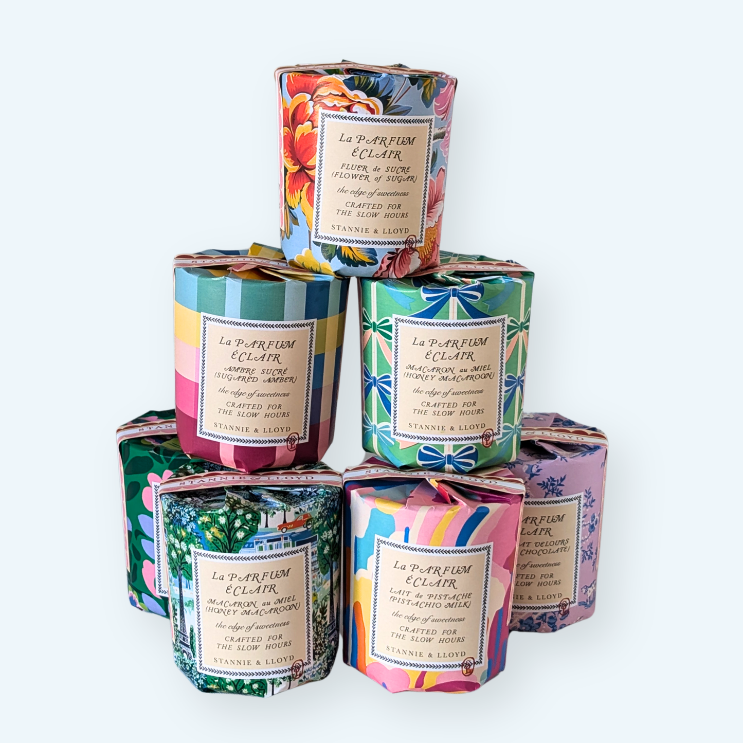 Gift Wrap Candle - Madras (Plaid)
