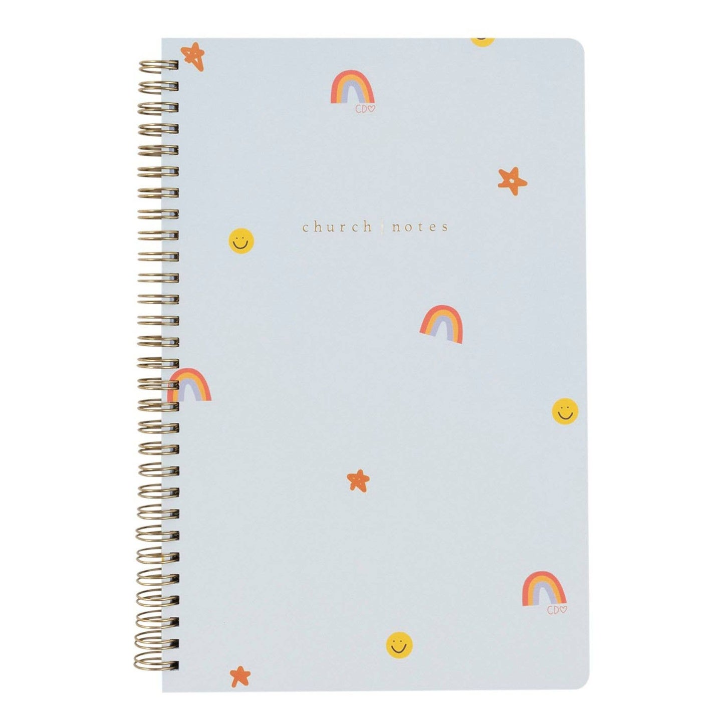 Church Notes Notebook - Happy Icons by Callie Danielle