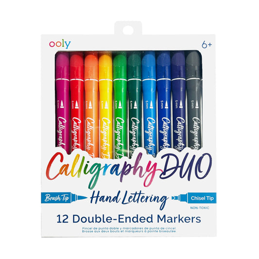 Calligraphy Duo: Double-Ended Markers