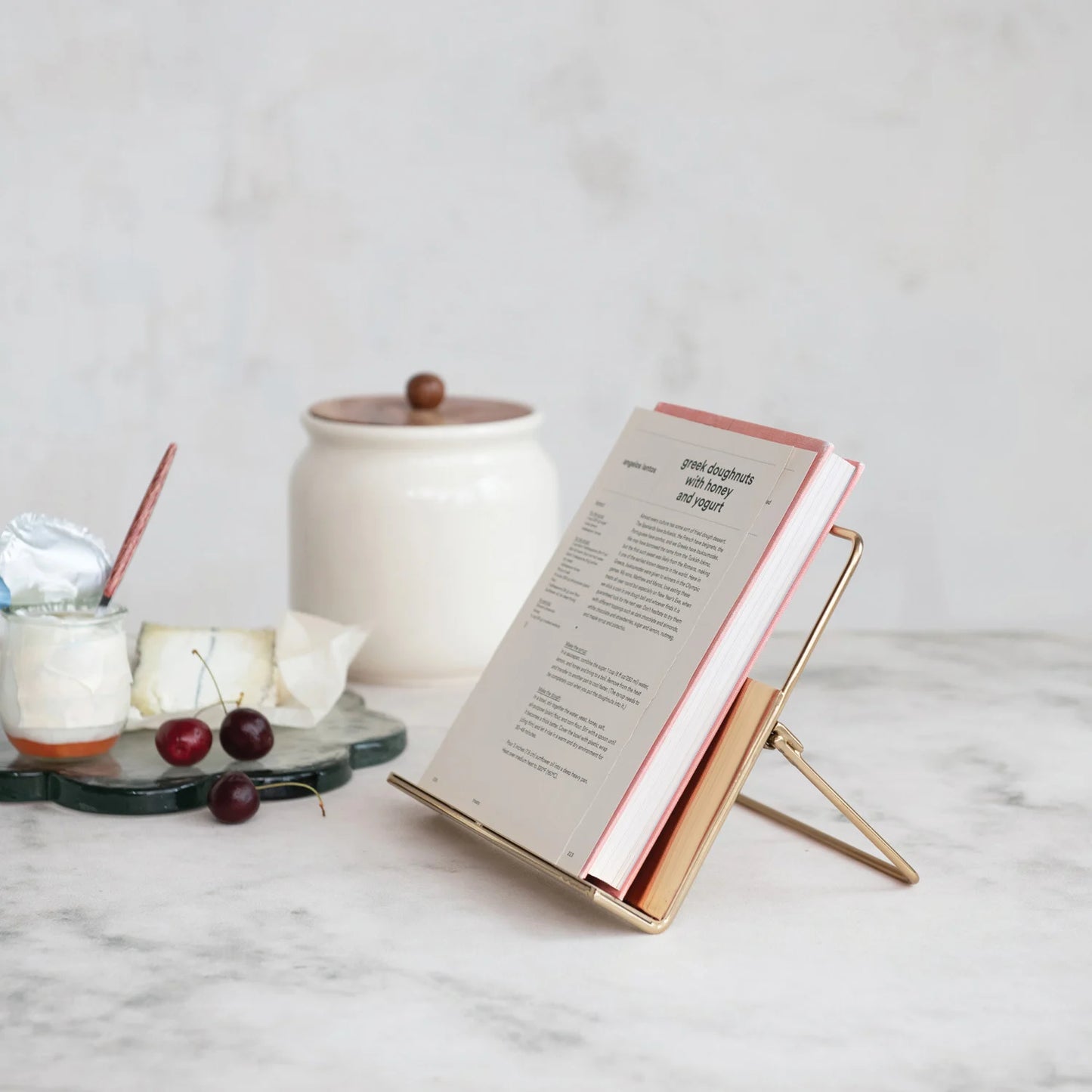 Gold Metal Book Holder