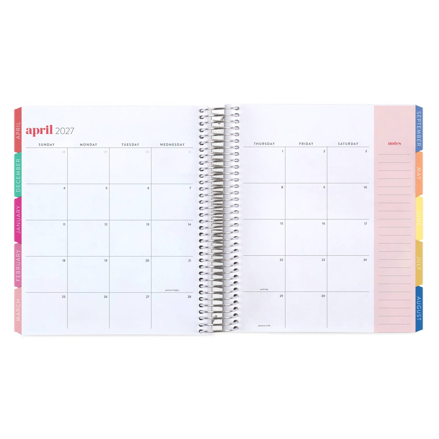 7x9 Coiled LifePlanner - Legacy, vertical