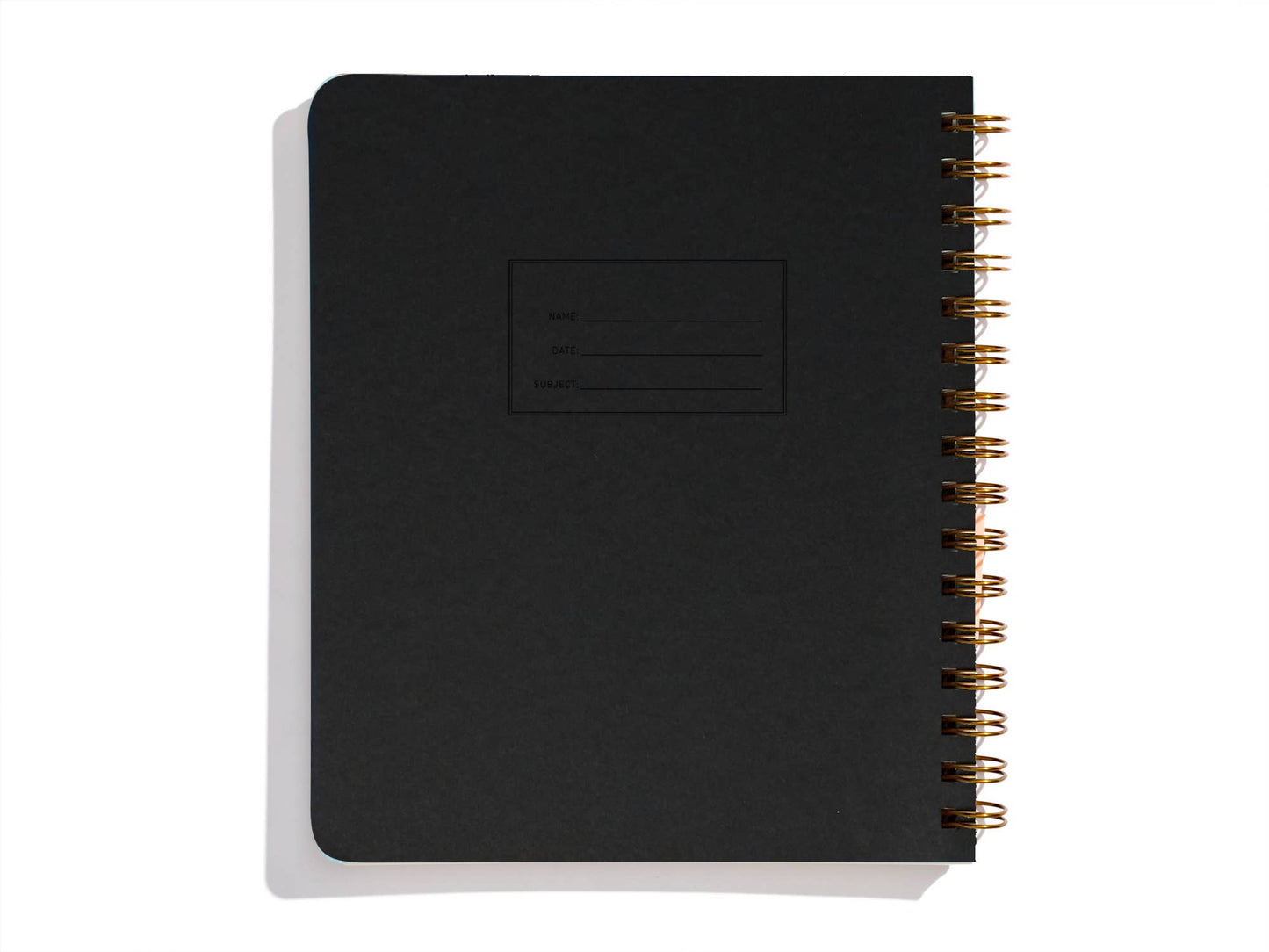 Lefty Standard Notebook - Solid Color Cover: Ocean