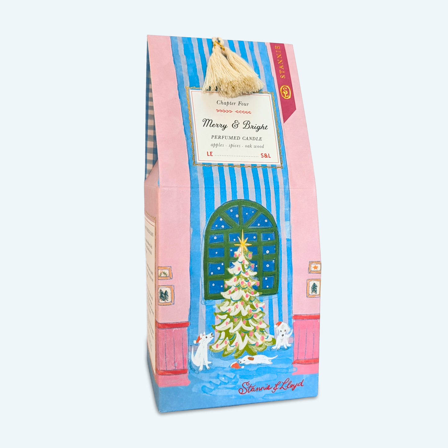 Holiday Storybook Candle - Merry & Bright
