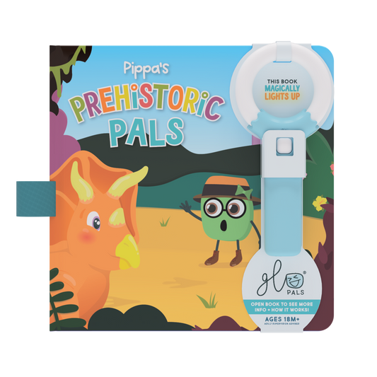 Glo Pals Light Up Book - Pippa and Her Prehistoric Pals