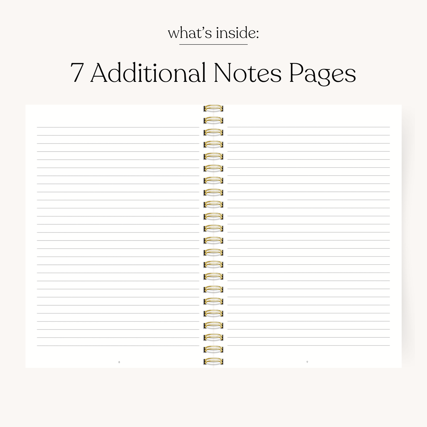 Forget Me Nots 2025-26 Academic Planner PREORDER MID APRIL