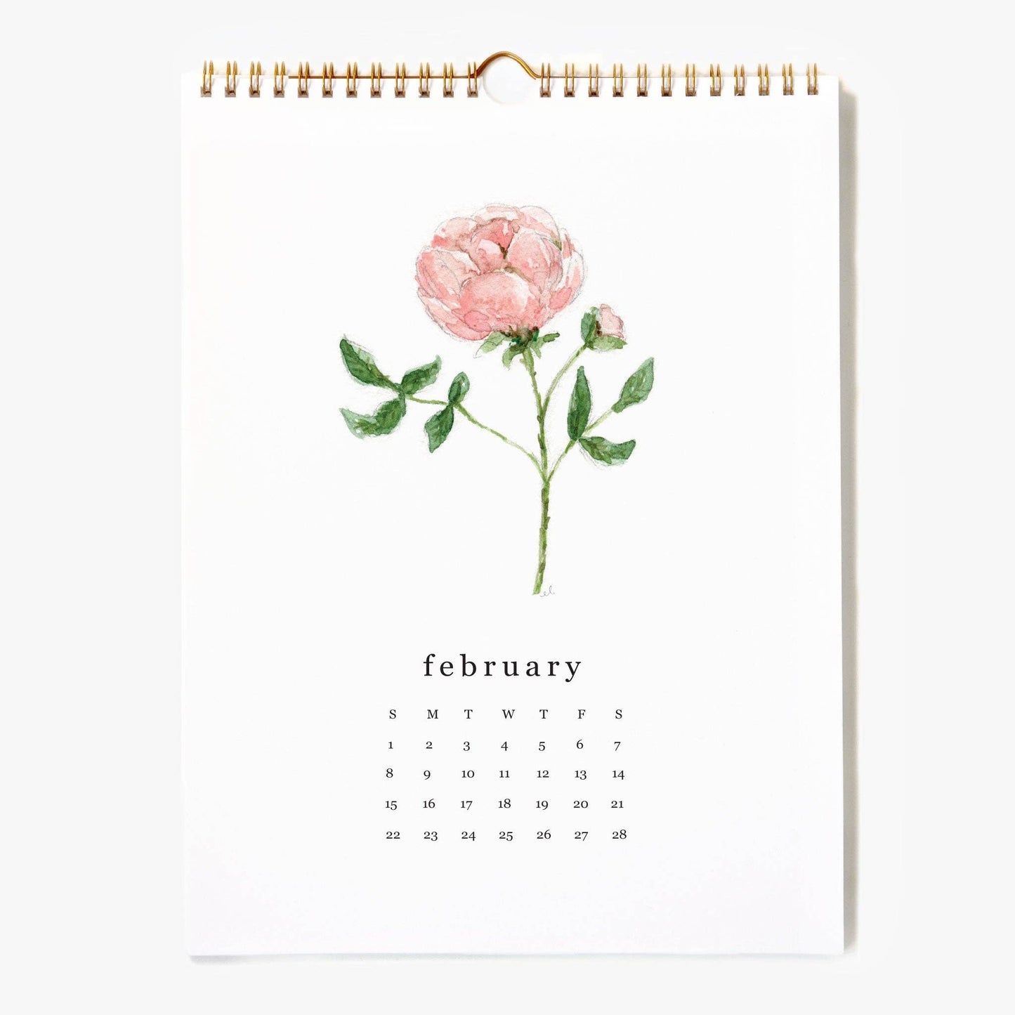 Emily Lex Studio 2026 Flower Stems Calendar