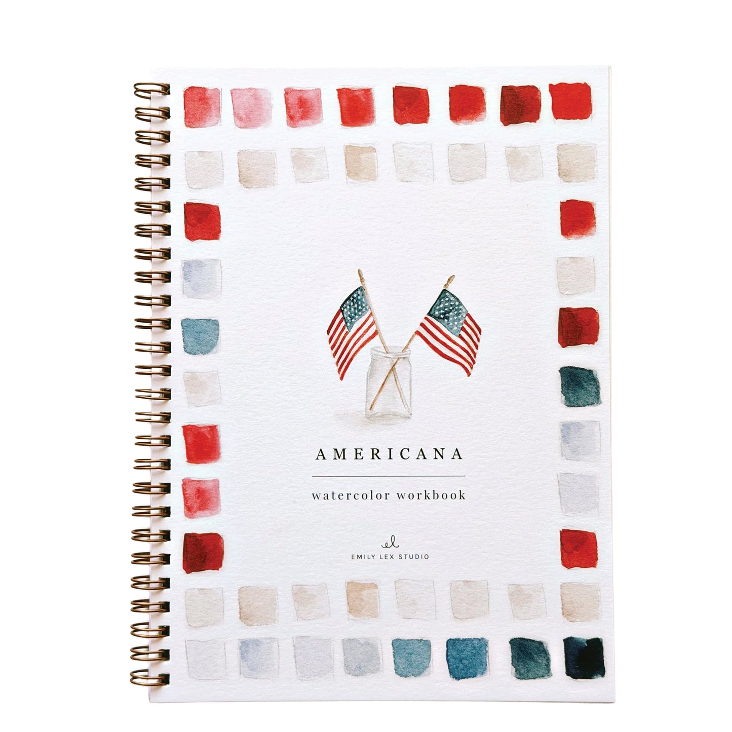 Emily Lex Studio Americana Watercolor Workbook