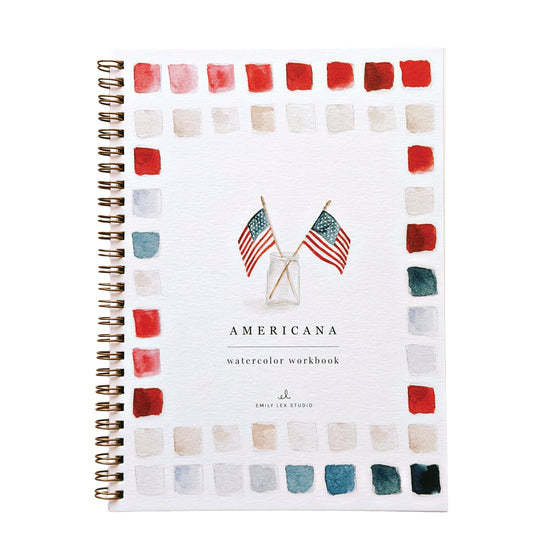 Emily Lex Studio Americana Watercolor Workbook