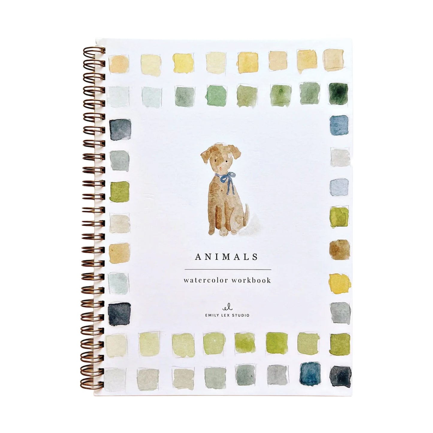 Emily Lex Studio Animals Watercolor Workbook