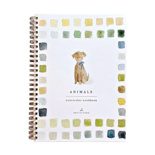 Emily Lex Studio Animals Watercolor Workbook
