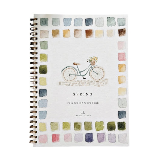 Emily Lex Studio Spring Watercolor Workbook