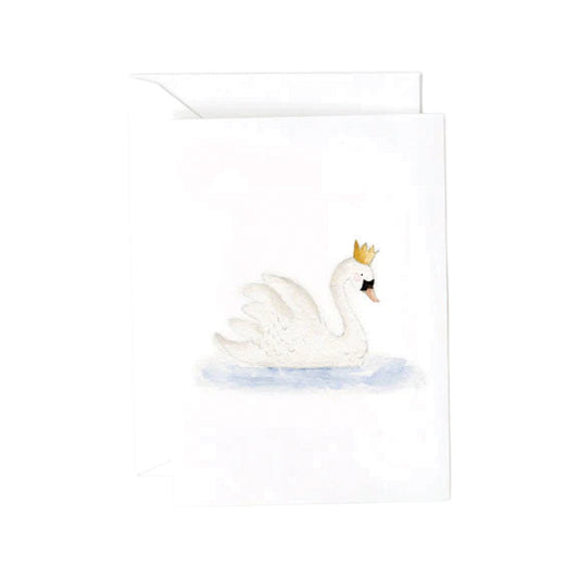 Emily Lex Studio Swan Mini Enclosure Notecard