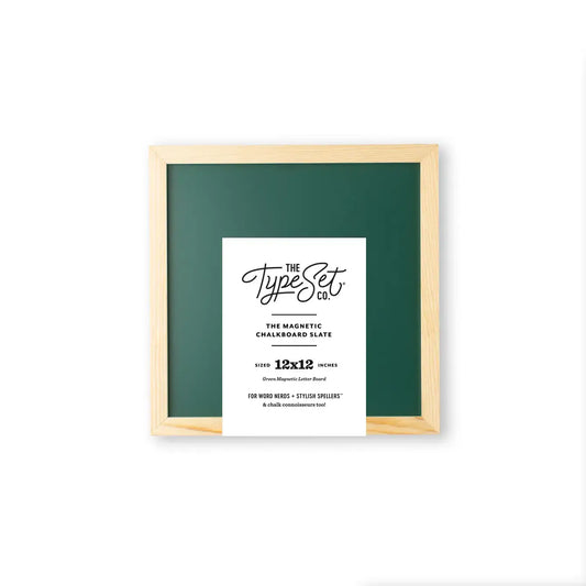 12x12 Green Magnetic Chalkboard