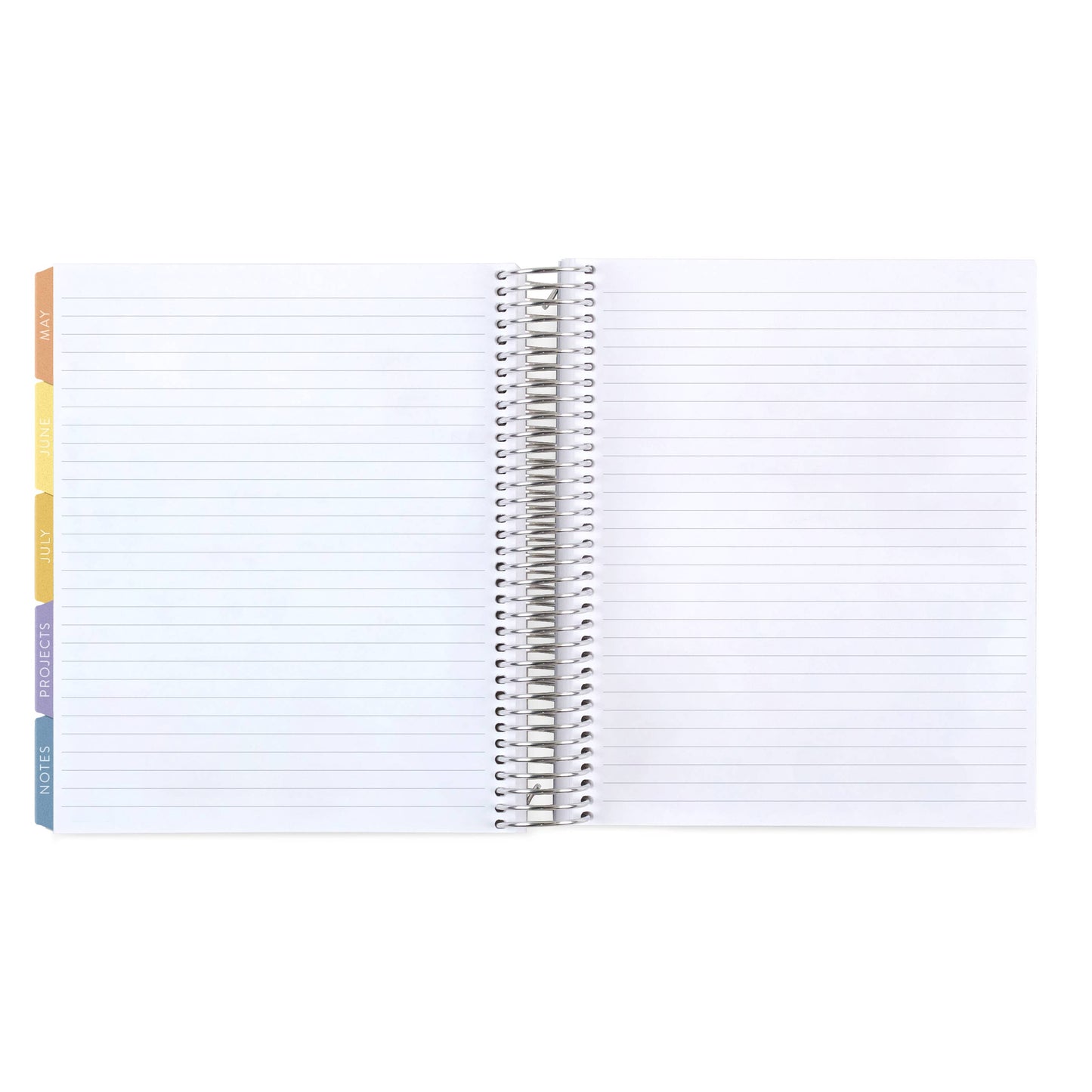 7x9 Coiled Academic Planner - Crochet Brights