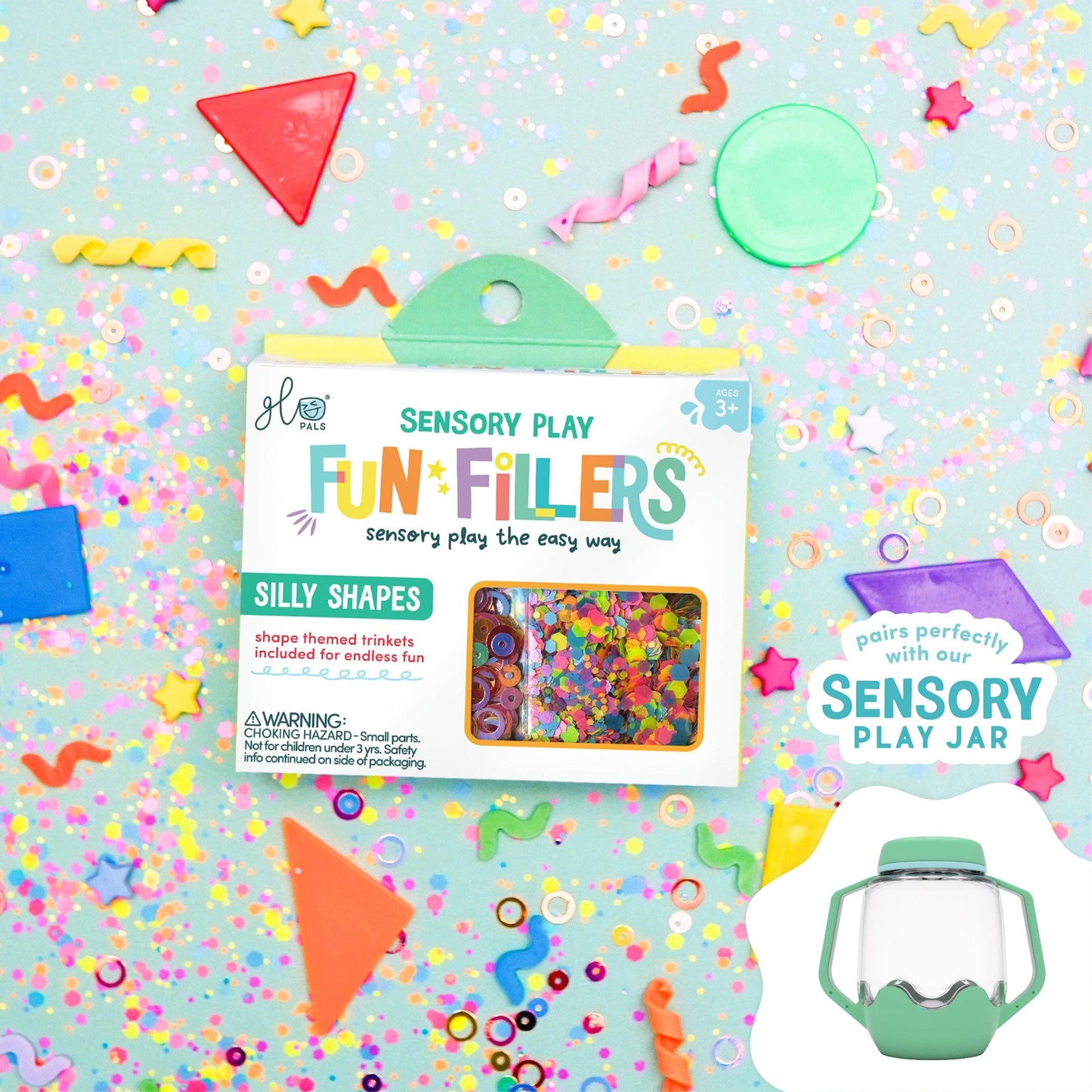 Glo Pals Silly Shapes Fun Fillers Pack