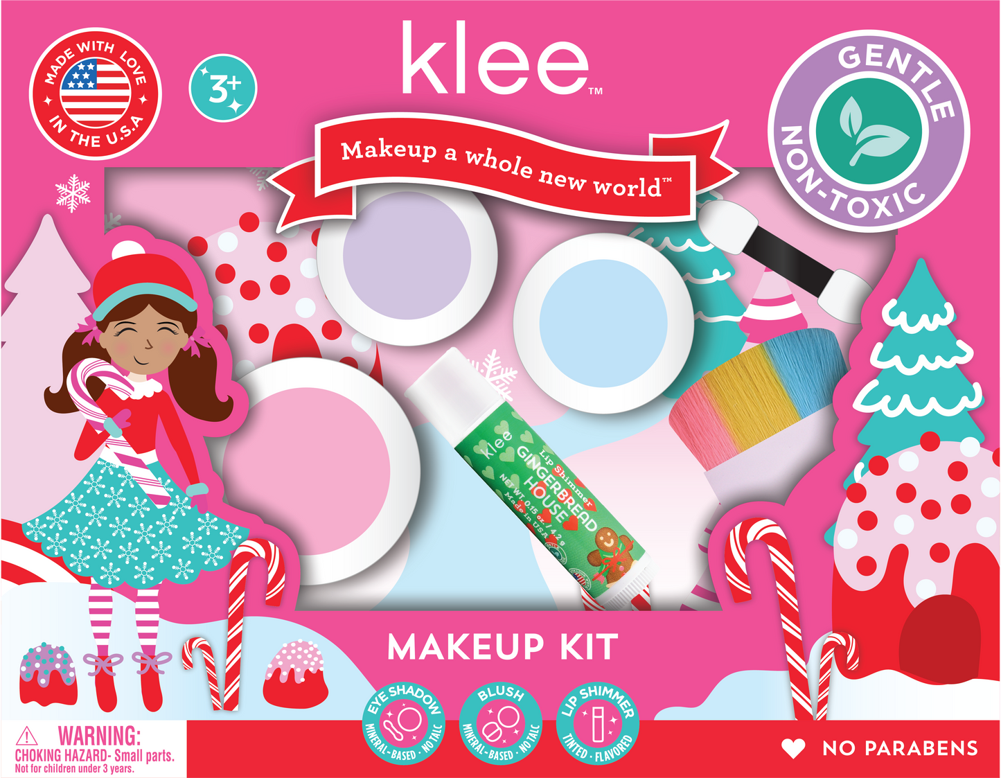 NEW! Sparkly Reindeer - Holiday Mineral Makeup Kit