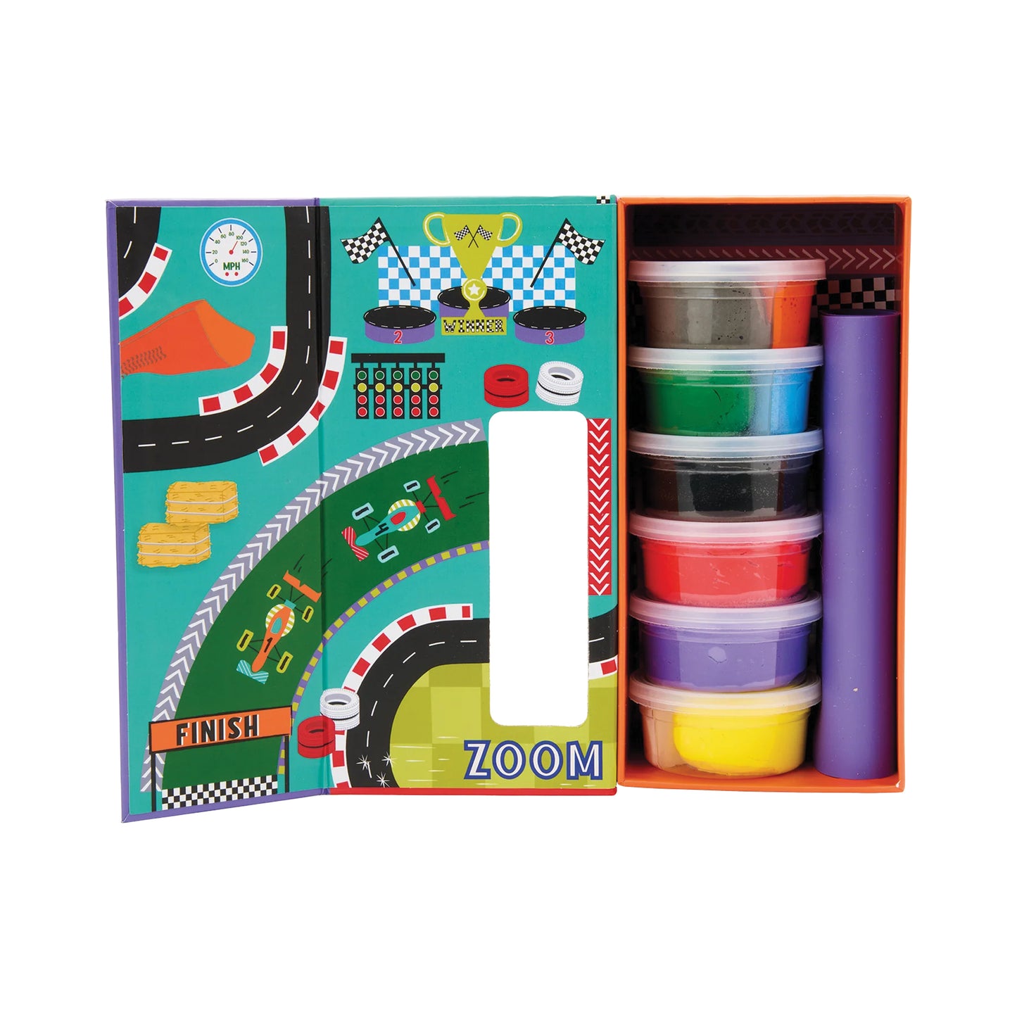 Floss & Rock Cars Clay & Play Set