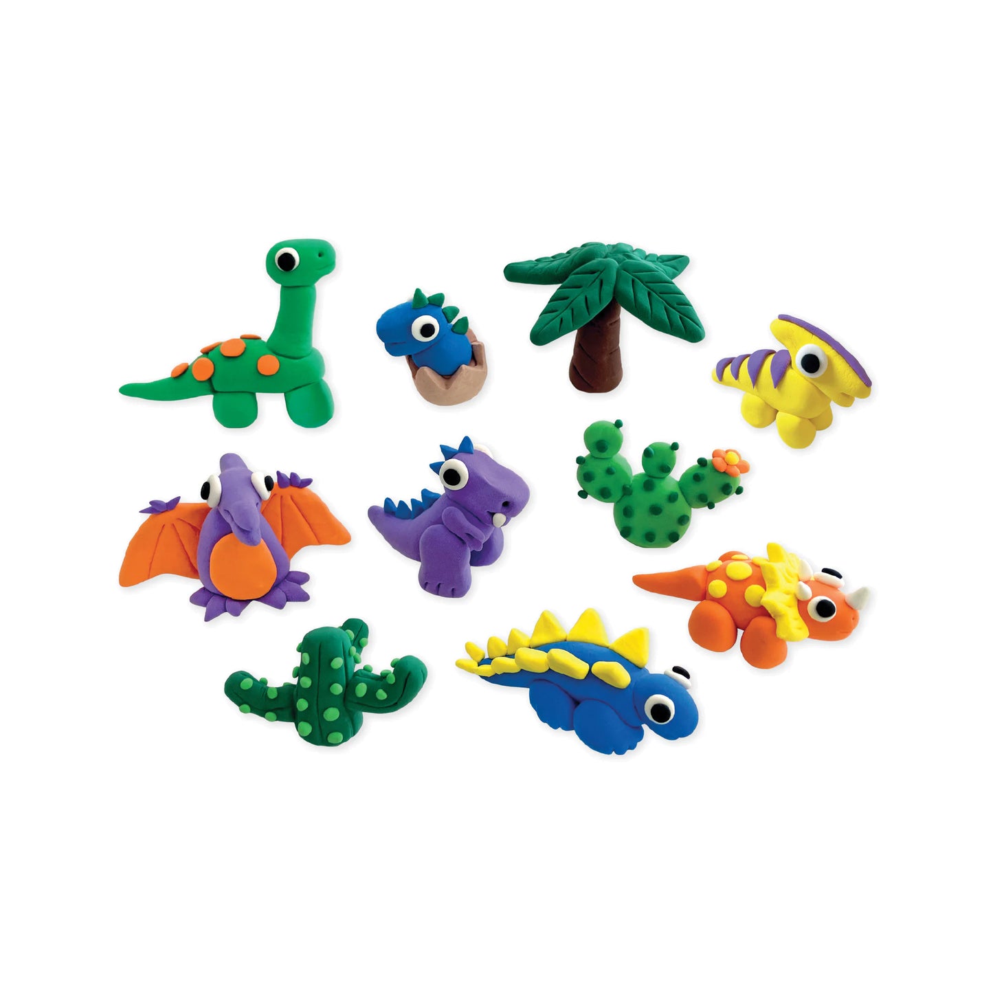 Floss & Rock Dino Clay & Play Set