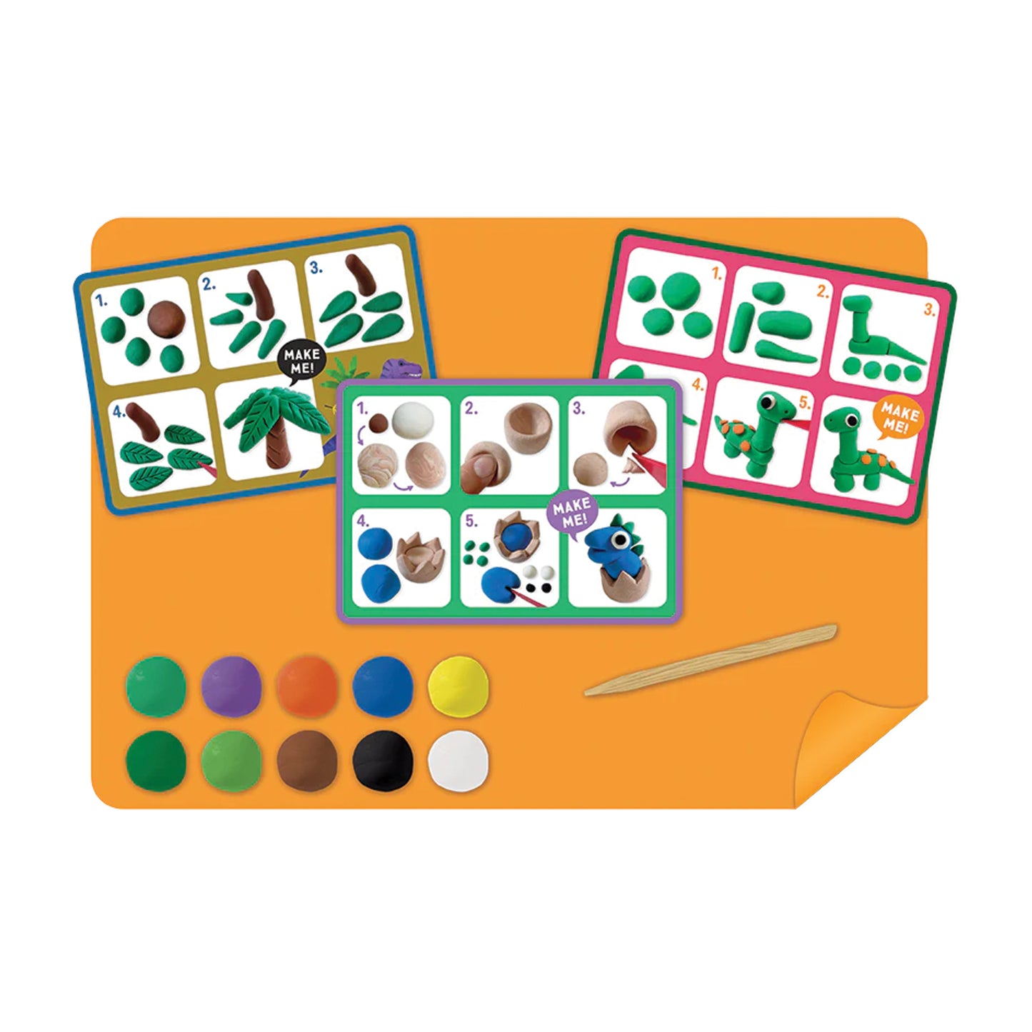 Floss & Rock Jungle Clay & Play Set