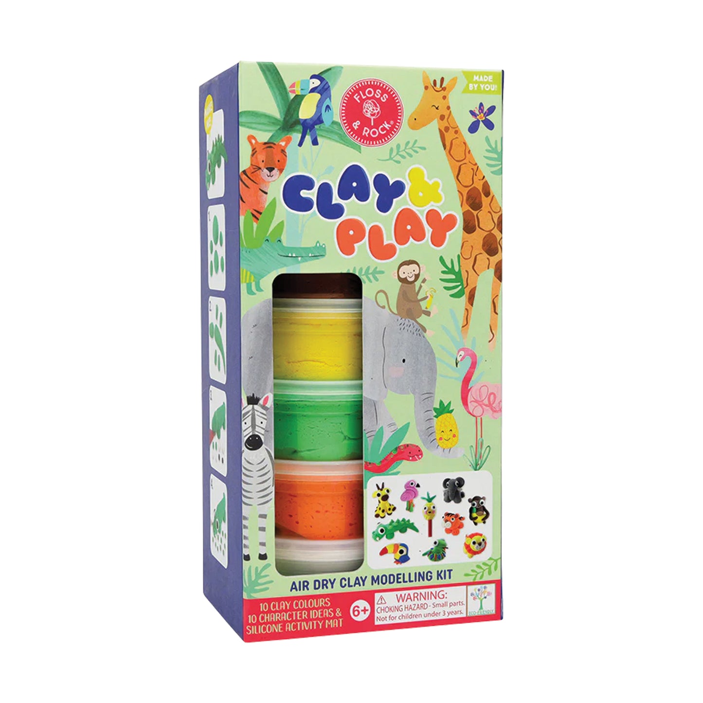 Floss & Rock Jungle Clay & Play Set