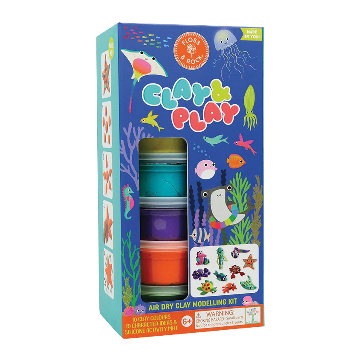 Floss & Rock Ocean Clay & Play Set