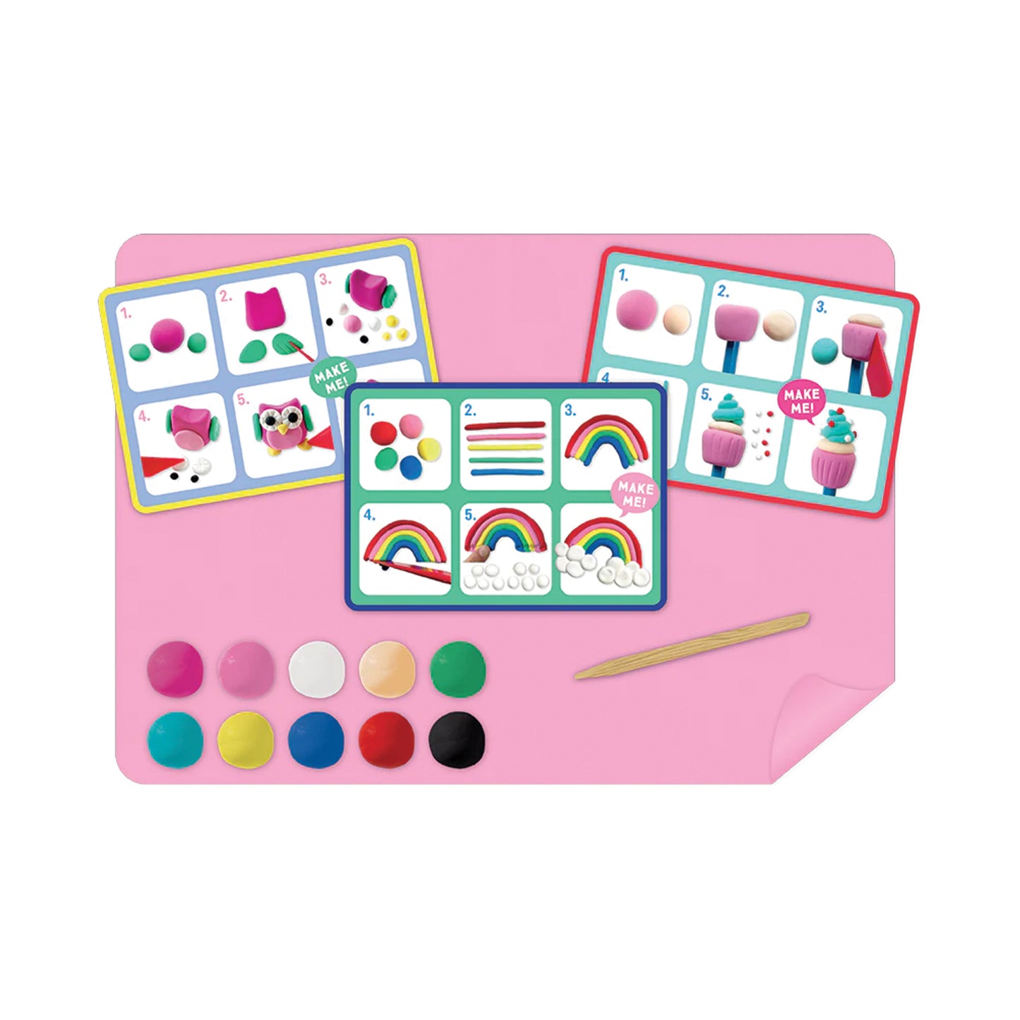 Floss & Rock Rainbow Fairy Clay & Play Set