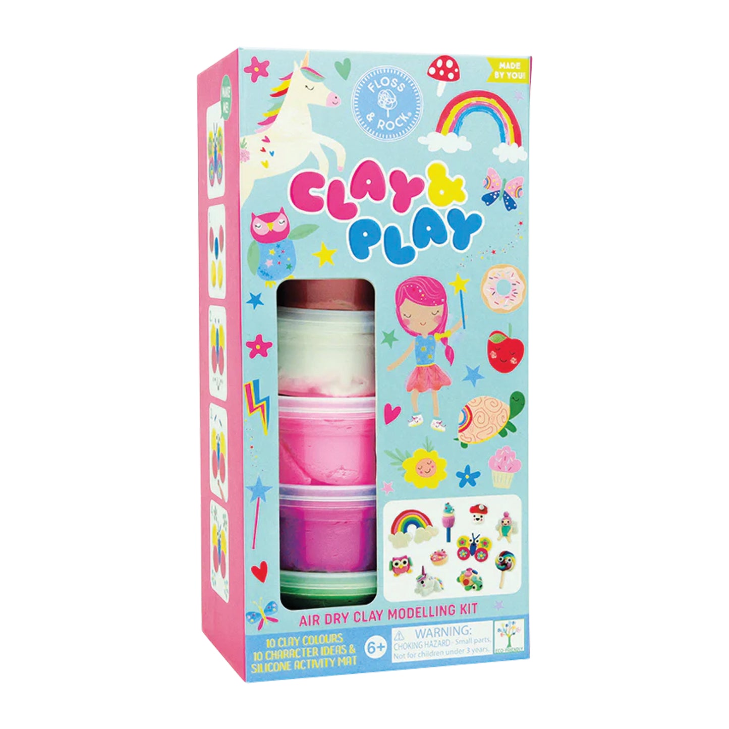 Floss & Rock Rainbow Fairy Clay & Play Set