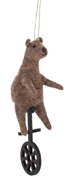 Handcrafted Circus Animal Ornament