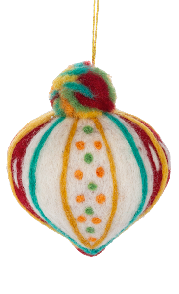Handcrafted Fancy Finial Ornaments