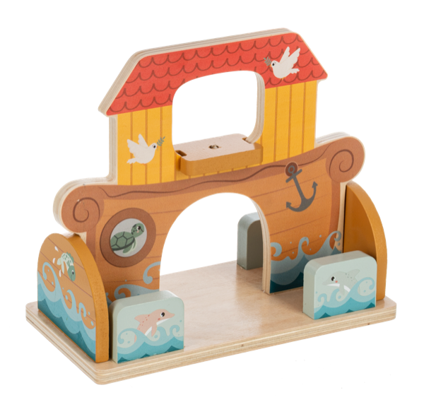 Noah's Ark Wood Toy Set