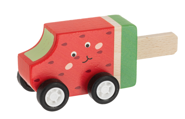 Wooden Frozen Treat Pullback Racer