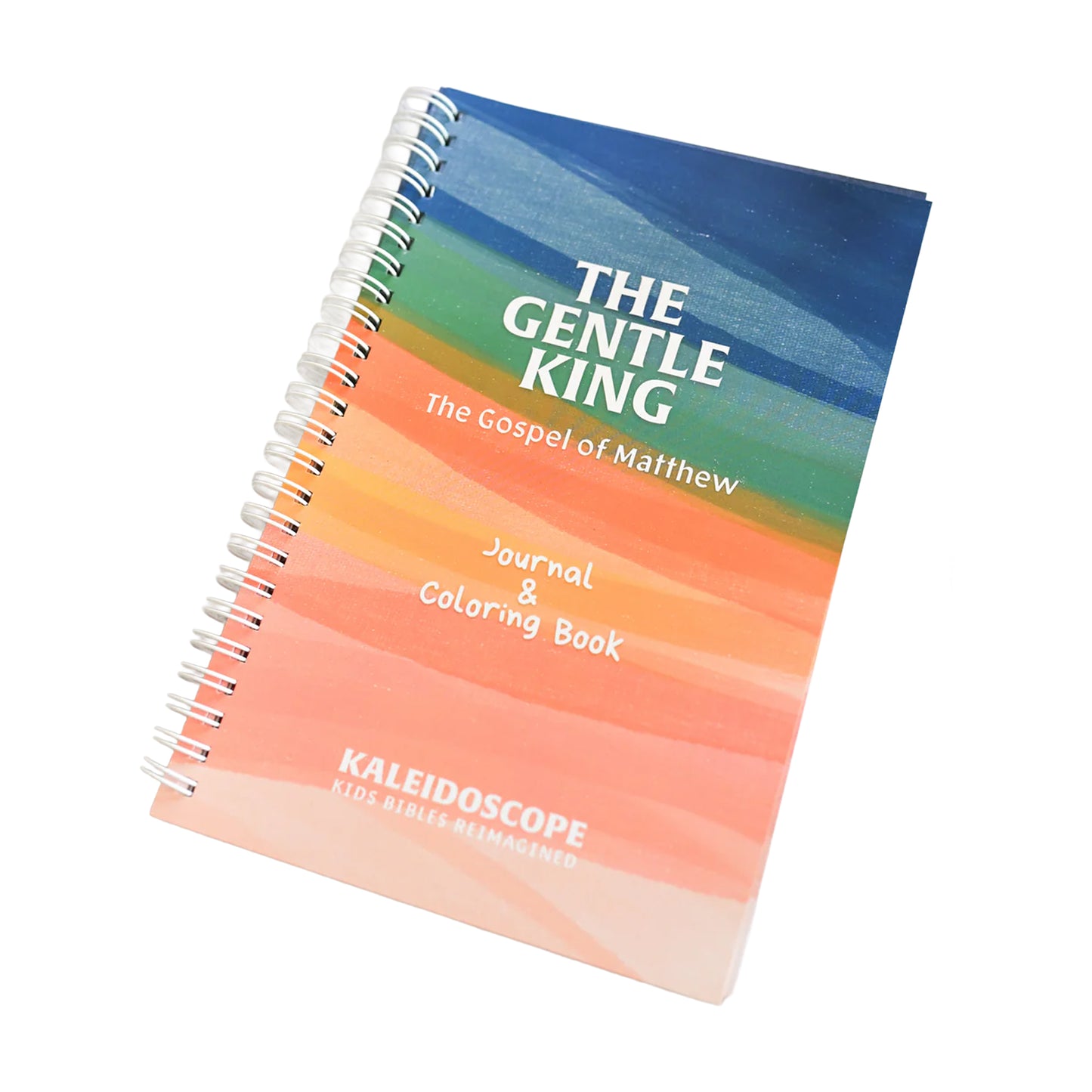 Kaleidoscope The Gentle King Matthew Journal – Gospel Bible Study Journal for Kids