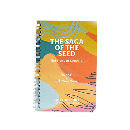 Kaleidoscope Saga of the Seed Genesis Journal – Bible Story Activity Book for Kids