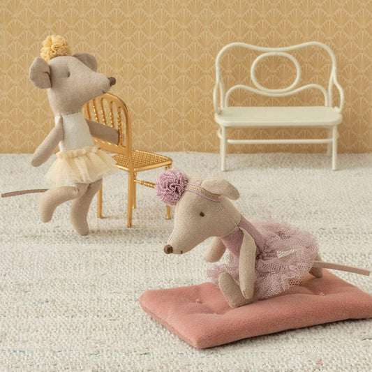 Maileg Ballerina Mouse Little Sister in Heather — Collectible Gift for Girls