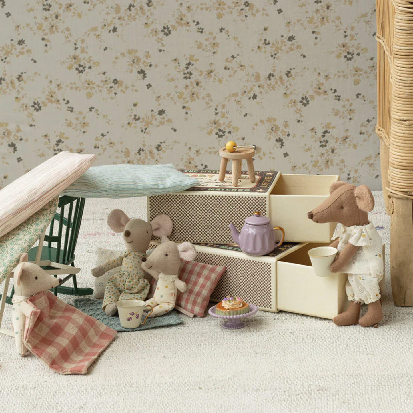 Maileg Big Sister Mouse in Matchbox — Collectible Gift for Girls