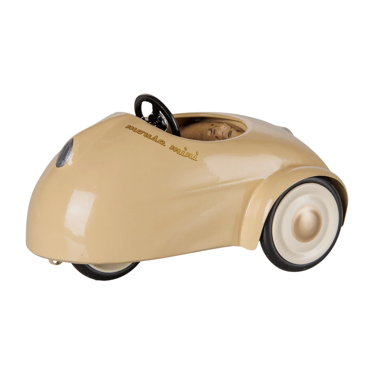 Maileg Mouse Car in Wheat — Miniature Dollhouse Accessory & Gift