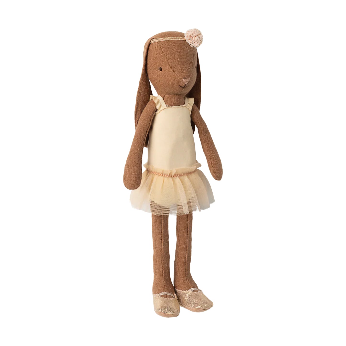 Maileg Chocolate Bunny in Ballet Skirt Cream — Gift for Girls