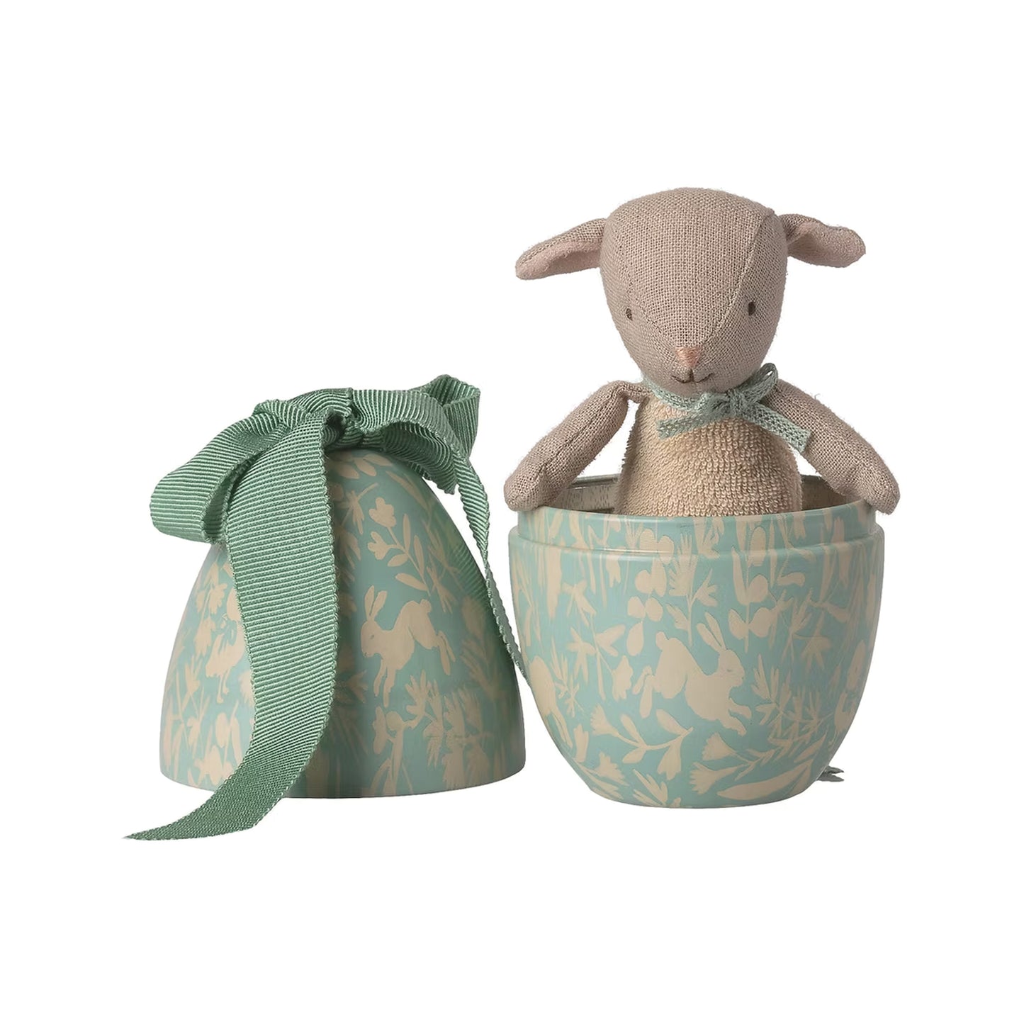 Maileg Easter Egg with Micro Lamb — Easter Gift & Collectible