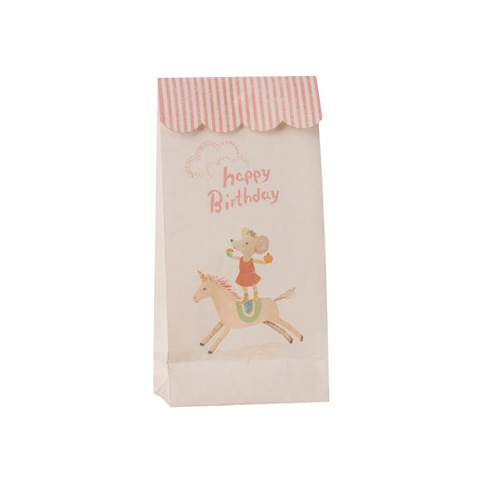 Maileg Goodie Bag Happy Birthday Unicorn — Party Favor Set of 12