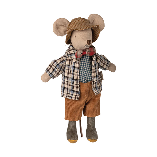 Maileg Grandad Mouse — Collectible Stuffed Animal & Gift