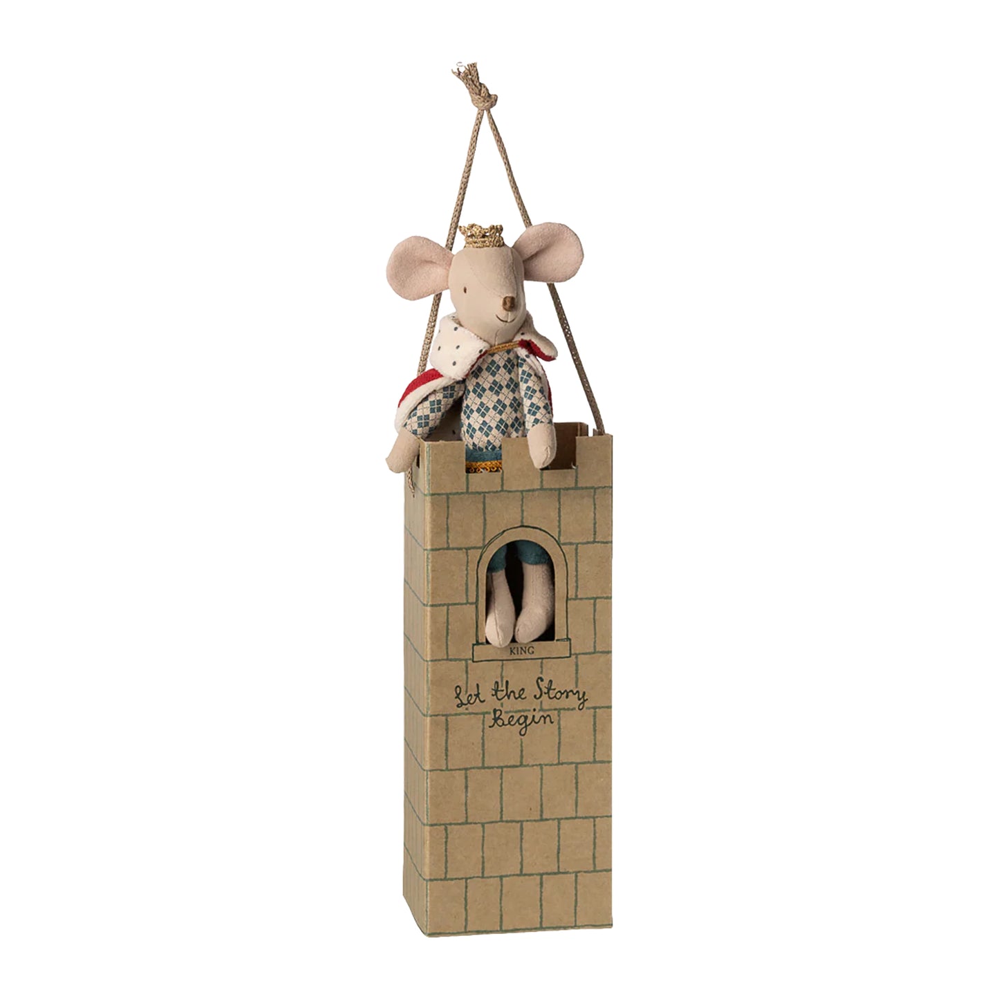Maileg King Mouse Dad — Collectible Stuffed Animal & Gift