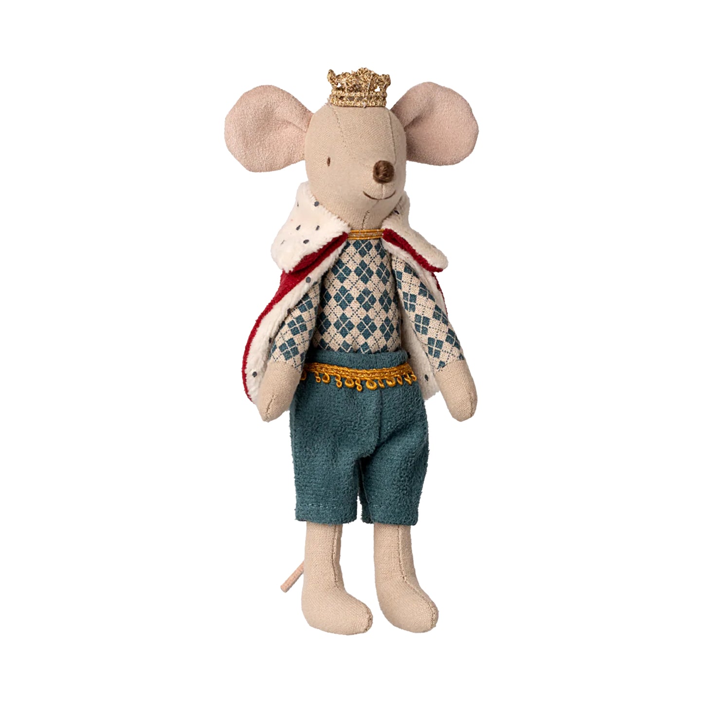 Maileg King Mouse Dad — Collectible Stuffed Animal & Gift