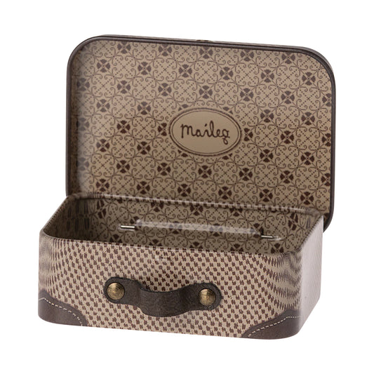 Maileg Micro Suitcase in Off White — Miniature Mouse Accessory