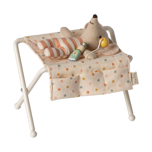 Maileg Nursery Table for Baby Mouse — Miniature Dollhouse Furniture
