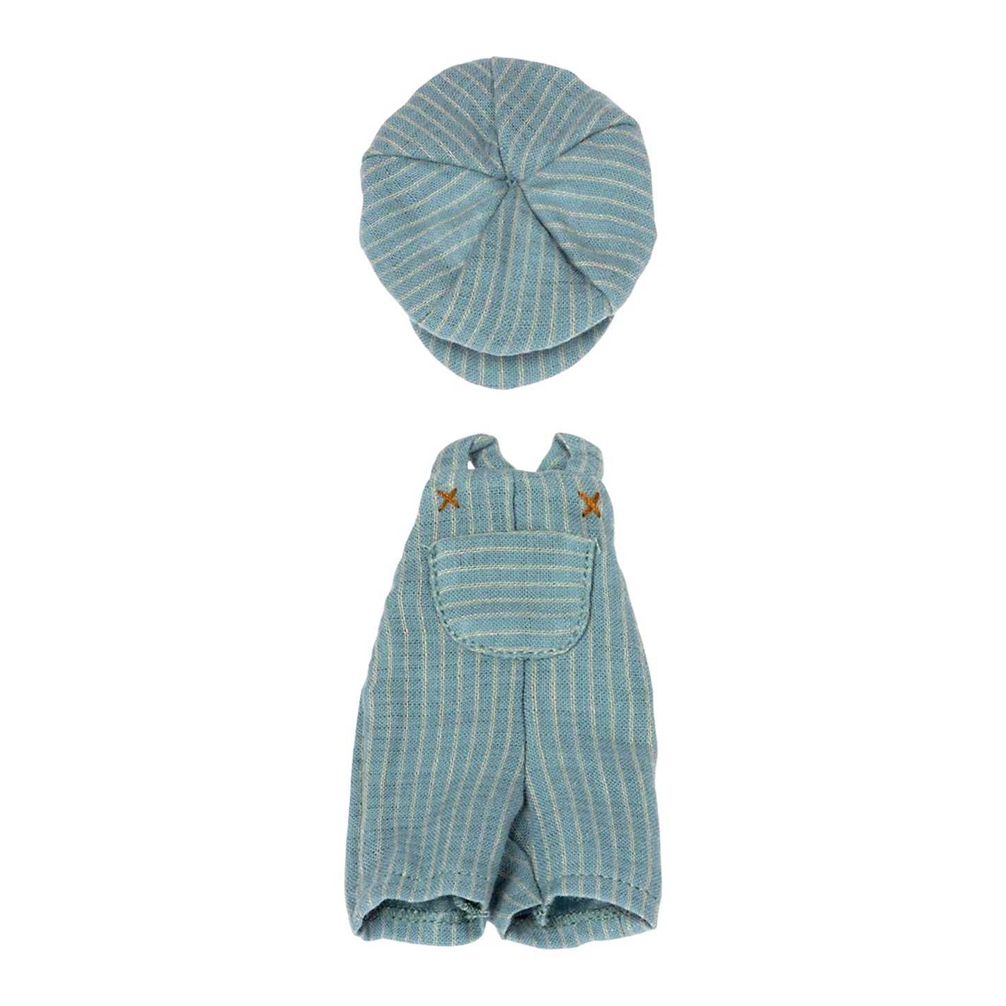 Maileg Overall & Cap for Teddy Junior — Collectible Teddy Clothing & Gift
