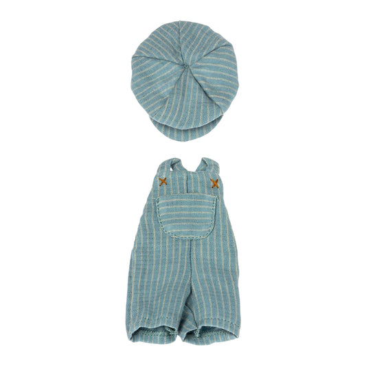 Maileg Overall & Cap for Teddy Junior — Collectible Teddy Clothing & Gift