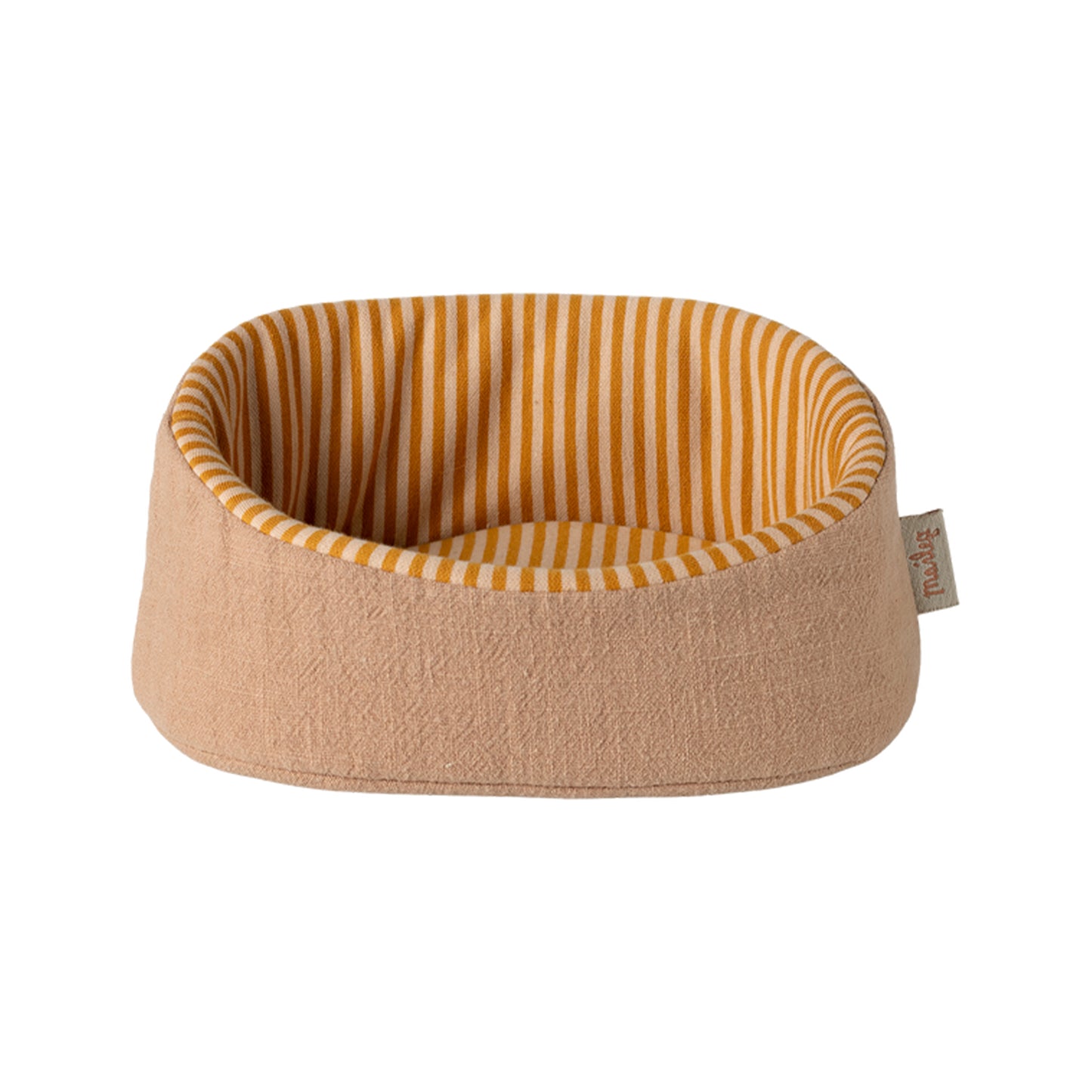 Maileg Pet Basket in Powder — Miniature Mouse Accessory