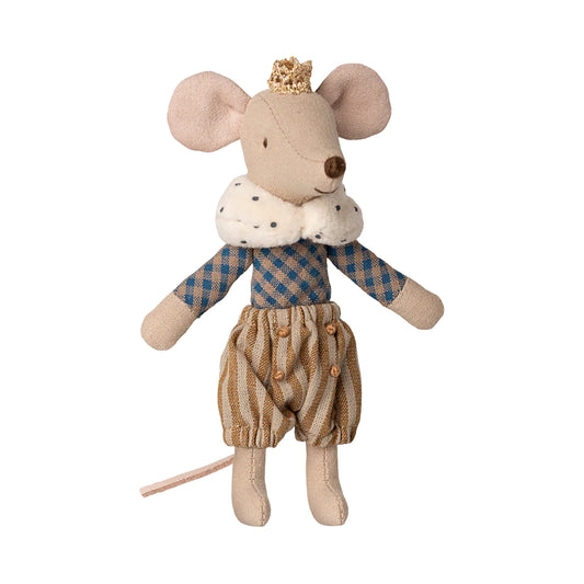 Maileg Prince Mouse Big Brother in Ocher — Collectible Gift for Boys