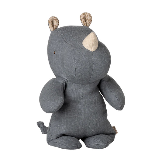 Maileg Small Rhino Safari Friend — Collectible Stuffed Animal
