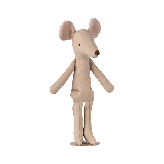 Maileg Stand Medium Mouse Sand — Miniature Dollhouse Accessory